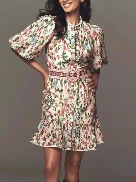 FARM Rio Dresses & Skirts - NWT @loverlygrey x Farm Rio Short-Sleeve Dress Size M